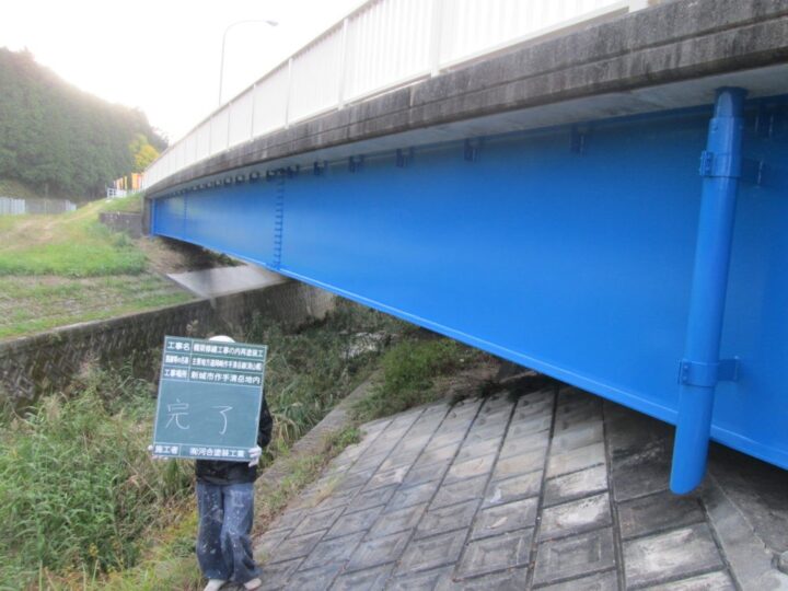愛知県T橋 塗装工事